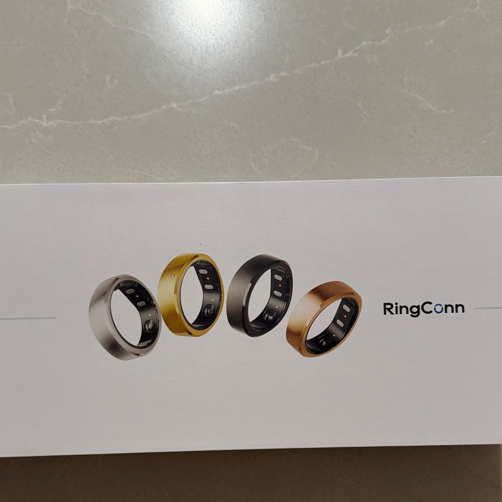 RingConn Smart Rings in Silver, Gold, Black, and Brown